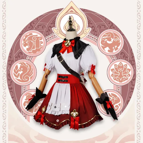 Vista 5 de OSIAS Klee Blossoming Starlight Cosplay Disfraz (L)