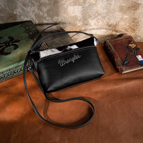 Vista 2 de Wrangler - Bolsos de hombro para mujer, estilo vintage, cartera cruzada