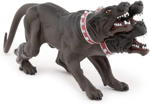 Vista 6 de Papo - Figura realista de Cerberus - A partir de 3 años - Colección Fantasía y Medieval - Juego creativo de criatura legendaria - Juguete de idea