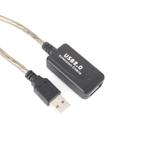 Vista 5 de Diyeeni Cable extensor USB 2.0 tipo A macho a hembra de 65.6 ft (negro, 65.6 ft)