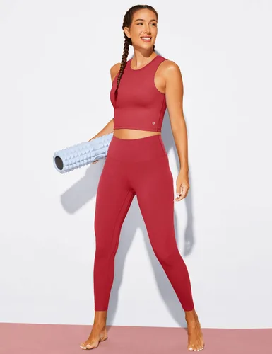 Vista 5 de Natural Feelings - Sujetadores deportivos sin mangas, con relleno extraíble, para mujer ombligueras para yoga, entrenamiento, correr