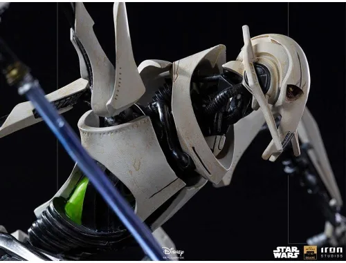 Vista 8 de Iron Studios 1:10 General Grievous - Arte BDS Deluxe - Star Wars
