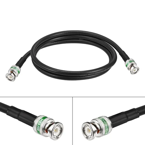 Vista 5 de Superbat Cable SDI 12G de 3 pies 4K UHD Belden 4694R BNC macho a macho Cable de 75 ohmios compatible con video 6G-SDI 12G-SDI 4k/8k para Blackmagic