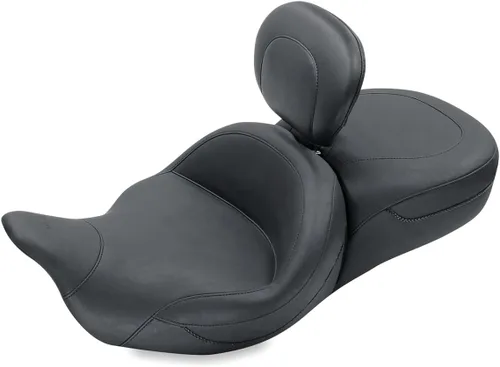Vista 8 de Asientos para motocicleta Mustang 79006 Super Touring Deluxe de una pieza para Harley-Davidson Electra Glide Standard, Road Glide, Road King