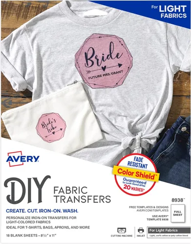 Vista 13 de Avery - Transferencias de camisetas para impresoras de inyección de tinta