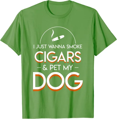 Vista 16 de Solo quiero fumar cigarros y mascotas a los amantes de los perros de mi perro, Negro, S