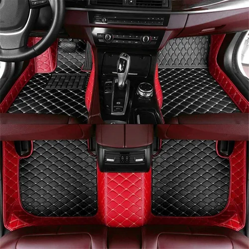Vista 7 de Alfombras de suelo de automóvil personalizadas Compatibles con Mercedes-Benz Todos los modos Sedan SUV Coche deportivo Cobertura completa Lindas