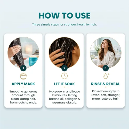 Vista 6 de Body Restore Batana - Mascarilla capilar con aceite de argán y colágeno