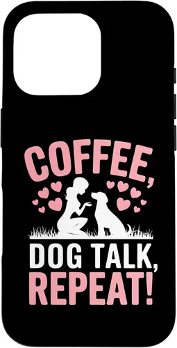 Vista 20 de Coffee Dog Talk Repeat Dog Mom Puppy Love Case for iPhone 17