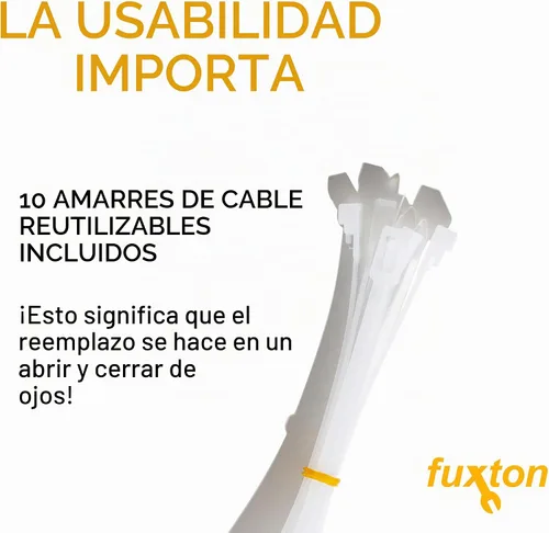 Vista 5 de Zero Gravity Bungee - Kit de repuesto para silla de gravedad cero, reclinable al aire libre, kit de reparación de muebles de patio, 4 cables
