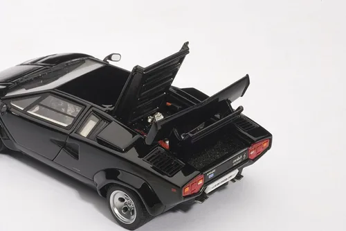 Vista 9 de Lamborghini Countach 5000S (Negro) (Modelo fundido a presión)