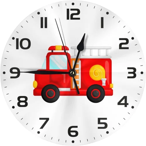 Vista 9 de Reloj de pared para niños y niñas, de 10 pulgadas, silencioso, sin tictac, fácil de leer, para niños, niñas, decorativo para habitación de niños