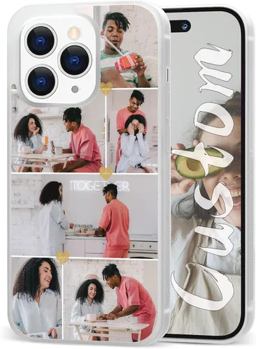 Vista 10 de Fundas de teléfono personalizadas con costuras divertidas de silicona para iPhone 11 12 13 14 15 16 17 Pro Max Plus Air para Samsung Galaxy S20 S21