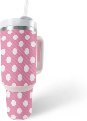 Vista 12 de MightySkins - Funda de fibra de carbono compatible con el vaso Stanley The Quencher H2.0 FlowState de 40 onzas, vida útil, acabado de fibra