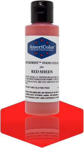 Vista 11 de AmeriColor Amerimist Color para Aerógrafo .65 Onzas, Azul Perla Brillante