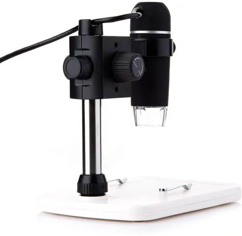 Vista 4 de Microscopio portátil de UM012C los 5M pixeles 300X 8 LED USB Digital