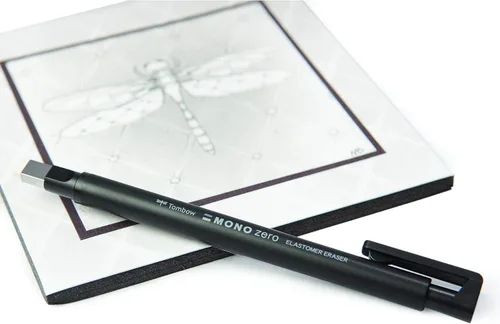Vista 3 de Tombow Borrador de soporte, Mono Zero Square Shapre Negro (EH-KUS11)