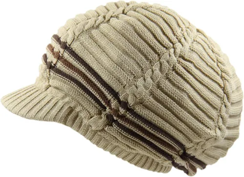 Vista 36 de RW Gorro de punto acanalado clásico Rasta 100% algodón