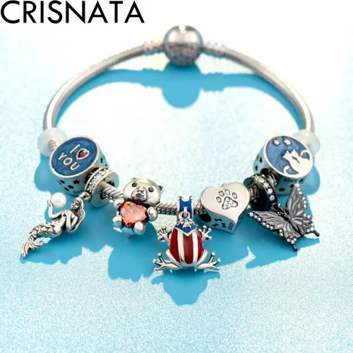 Vista 5 de Animal Pets Charm - Dije de plata de ley 925 con bonito conejo, búho nocturno, pájaro volador, unicornio mito, paloma pájaro de la paz, manta raya