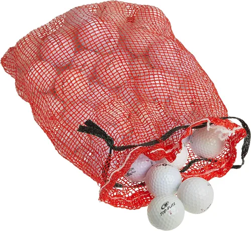 Vista 3 de Top Flite 48 pelotas de golf recicladas en bolsa de malla - 577412