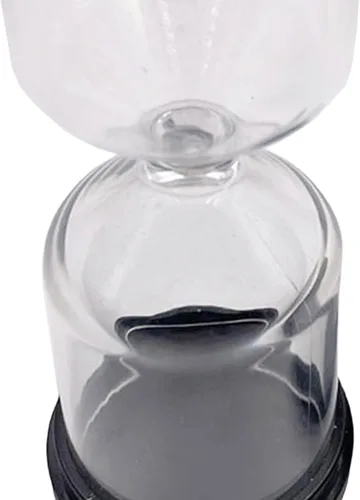 Vista 3 de Reloj de arena rellenable Reloj de arena de reloj de arena gestión del tiempo ligero decoración del hogar juguete para niños abrible pequeña hora