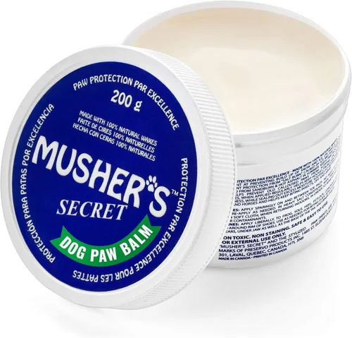 Vista 7 de Cera para protección de garras de mascota de Musher's Secret , Azul