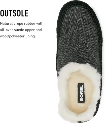 Vista 5 de Sorel Manawan II - Pantuflas para hombre