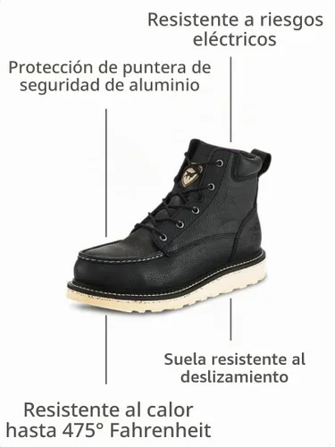 Vista 3 de Irish Setter Ashby - Botas de trabajo con punta de aluminio para hombre