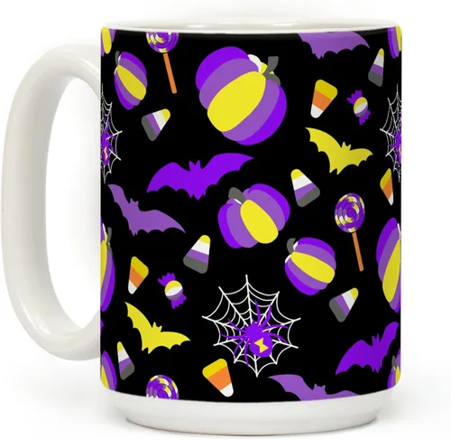 Vista 70 de LookHUMAN Tazas de Halloween Taza de café de Halloween - Tazas de café para decoración ideales para amantes y entusiastas de la decoración - Taza