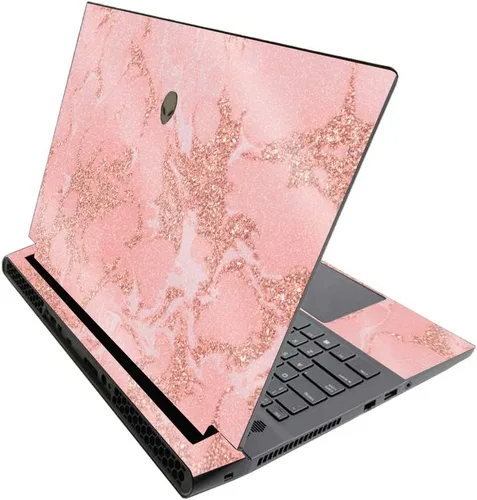 Vista 569 de MightySkins - Skin brillante con purpurina para Alienware M17 R3 (2020) y M17 R4 (2021) - Diversión de los años 90 Acabado duradero con purpurina