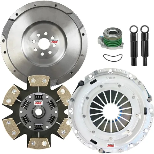 Vista 7 de PRO Performance Stage 3 Kit de embrague con cilindro esclavo compatible con Chevrolet Cobalt SS 2005-2010 2008-2010 HHR 2004-2007 Saturn Ion Redline
