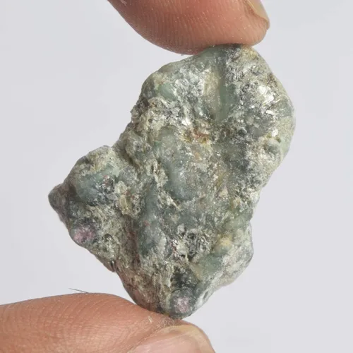 Vista 3 de Una piedra curativa de fuchsita esmeralda de alta calidad de 48.50 quilates, piedra curativa de fuchsita verde áspera natural, Piedra preciosa