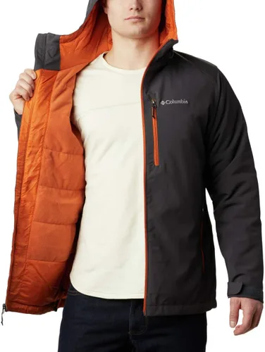 Vista 5 de Columbia Gate Racer Softshell para hombre, tiburóncosechadora, talla XL