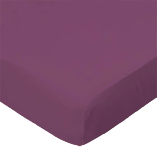 Vista 9 de SheetWorld Pack N Play - Sábana bajera ajustable 100% algodón percal para Graco, 27 x 39, tejido marrón sólido, fabricado en Estados Unidos