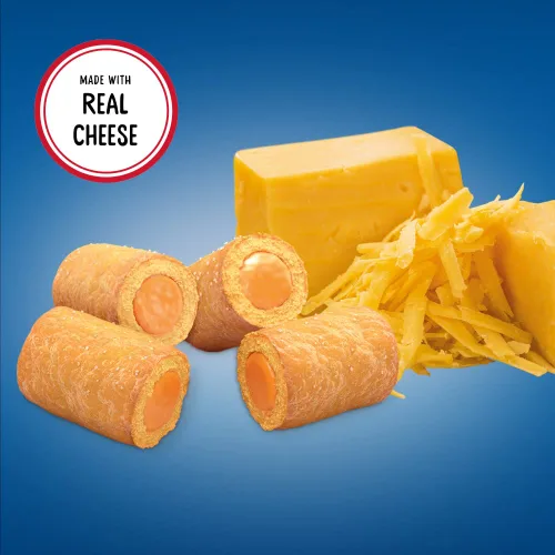 Vista 4 de Combos Aperitivos de Queso - Bolsas de Aperitivos de Queso Cheddar 1.8 Onzas, Paquete de 18, Galletas Horneadas Combos Caja a Granel