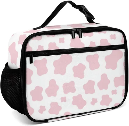 Vista 17 de Linda lonchera reutilizable Corgi con aislamiento, bolsa de almuerzo hielera, lonchera para comida y alimentos, bolsa de mano para mujeres, niños