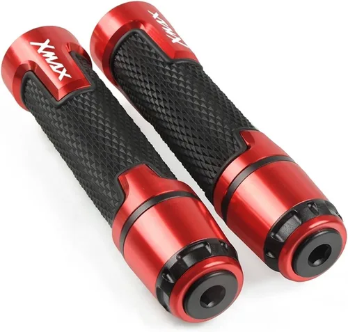 Vista 6 de Motorcycle for Y&AMAHA Xmax 125 250 300 400 X MAX 2017 2018 Motorcycle Knobs Anti-Skid Scooter Handle Grips 22mm Bar Hand Handlebar (Color : Black)