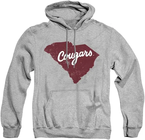 Vista 6 de LOGOVISION Colección de sudaderas con capucha unisex con diseño de forma universitaria oficial para hombres y mujeres