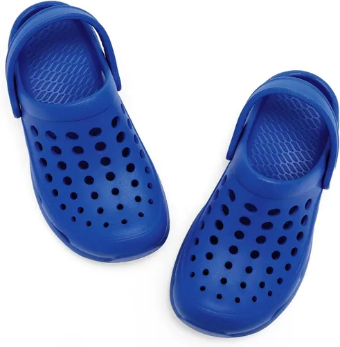 Vista 8 de Zuecos de jardín para niños, zapatos de agua, sandalias para interiores y exteriores (niños pequeñosniños grandes)