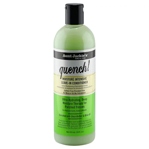 Vista 10 de Aunt Jackie's Rizos y Bobinas Acondicionador Hidratante Intensivo de Suavizado para Rizos, Bobinas y Ondas Naturales, Enriquecido con Mantequilla