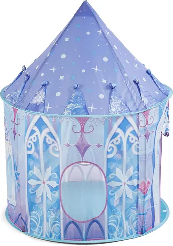 Vista 6 de Kidodo - tienda de campaña para niños, juguete para niños, tienda de campaña desplegable, casa de juegos para niños para interiores, Azul