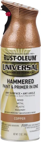 Vista 129 de Rust-Oleum Pintura en aerosol metálica universal para todas las superficies, cobre envejecido Cobre (Aged Copper)