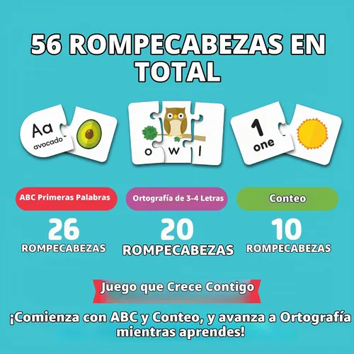 Vista 2 de Chuckle & Roar Juguetes del alfabeto, juego a juego, actividades