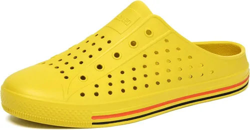 Vista 8 de SAGUARO Zuecos de jardín para hombre y mujer, zapatos casuales unisex de secado rápido, sandalias de verano antideslizantes para playa