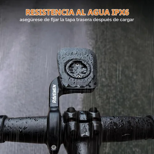Vista 6 de RAVEMEN FR300/ FR160 Compatible with Garmin Bike Computer