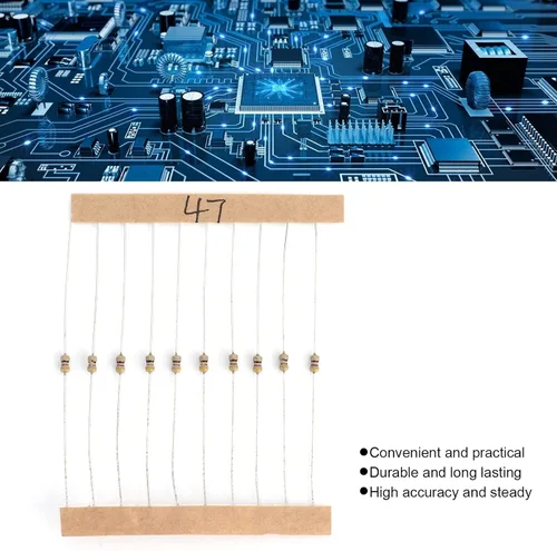 Vista 3 de Resistors Matching Set, Assorted Resistor Graphite 10Ω?1MΩ Convenient for Experiments for DIY Projects