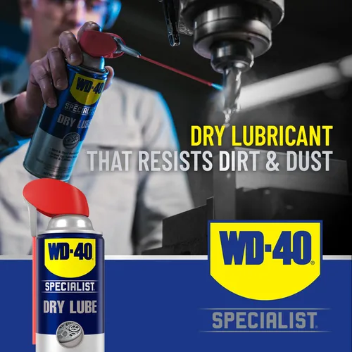 Vista 6 de WD-40 Specialist Dry Lube con SMART STRAW SPRAYS 2 FORMAS, 10 OZ