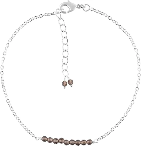 Vista 11 de Natural Gemstone Beaded Bar Anklet for Women