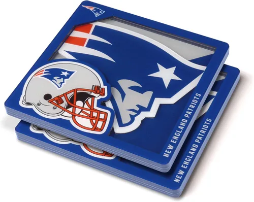 Vista 24 de YouTheFan NFL - Posavasos de la serie de logotipos en 3D