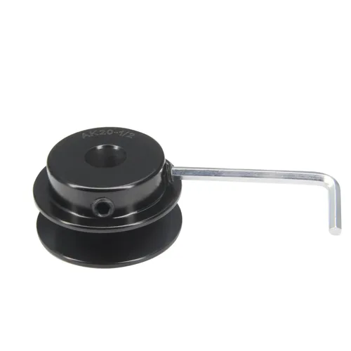 Vista 2 de AK20-1/2 "perforadas poleas de banda de ranura única 2.0 "OD 1/2" Bore V-Belt polea polea de correa de hierro fundido para correa en V